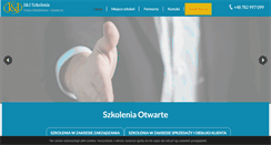 Desktop Screenshot of jjszkolenia.pl